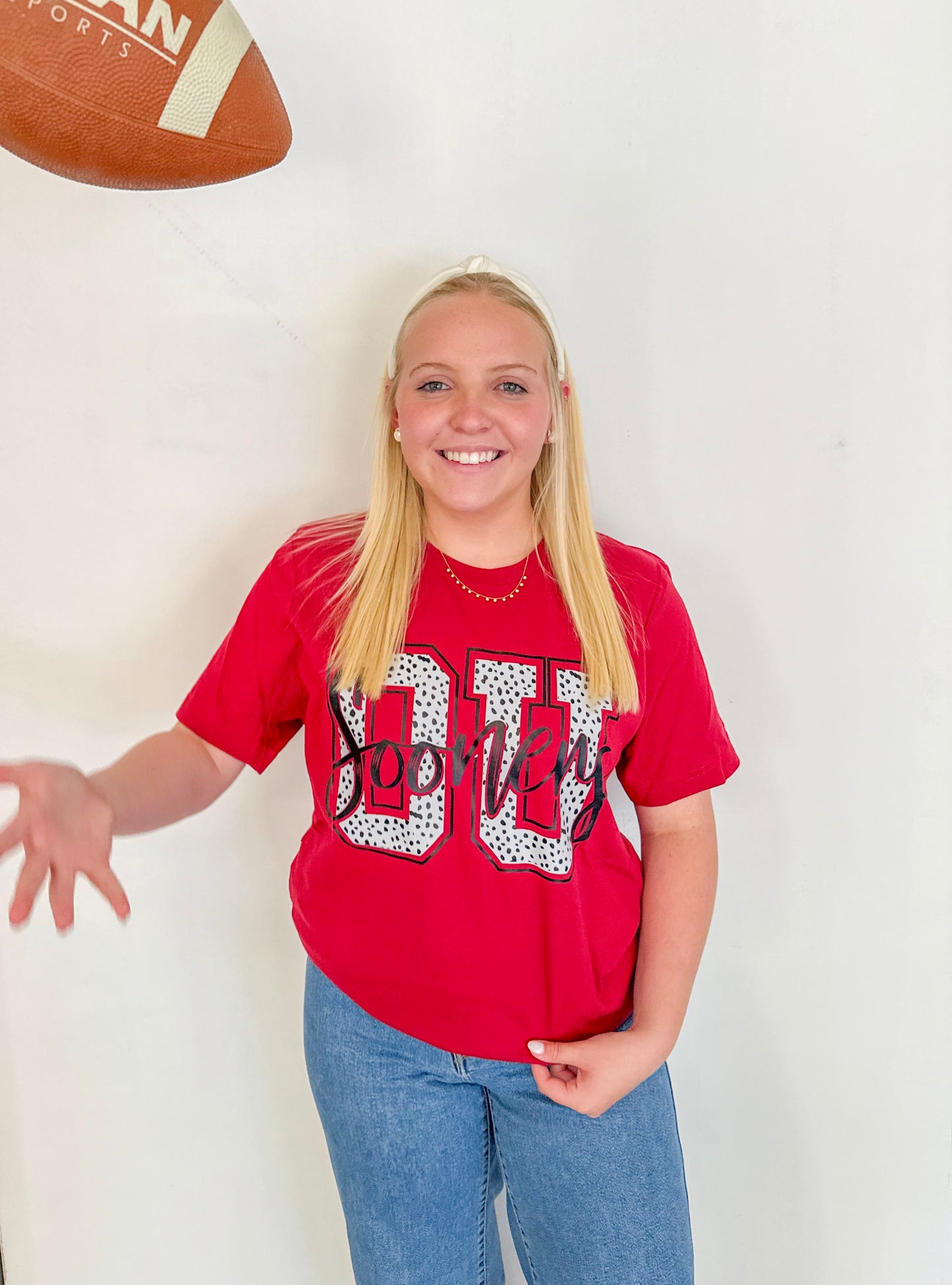 Licensed Oklahoma Sooners Crimson Tee