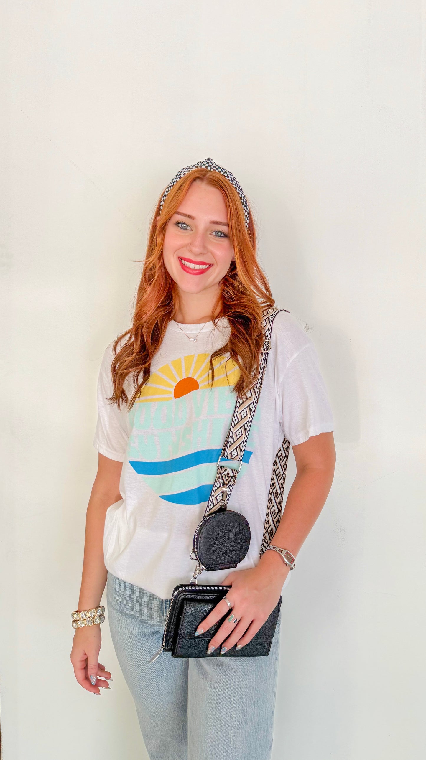 Good Vibes Sunshine Short Sleeve Tee