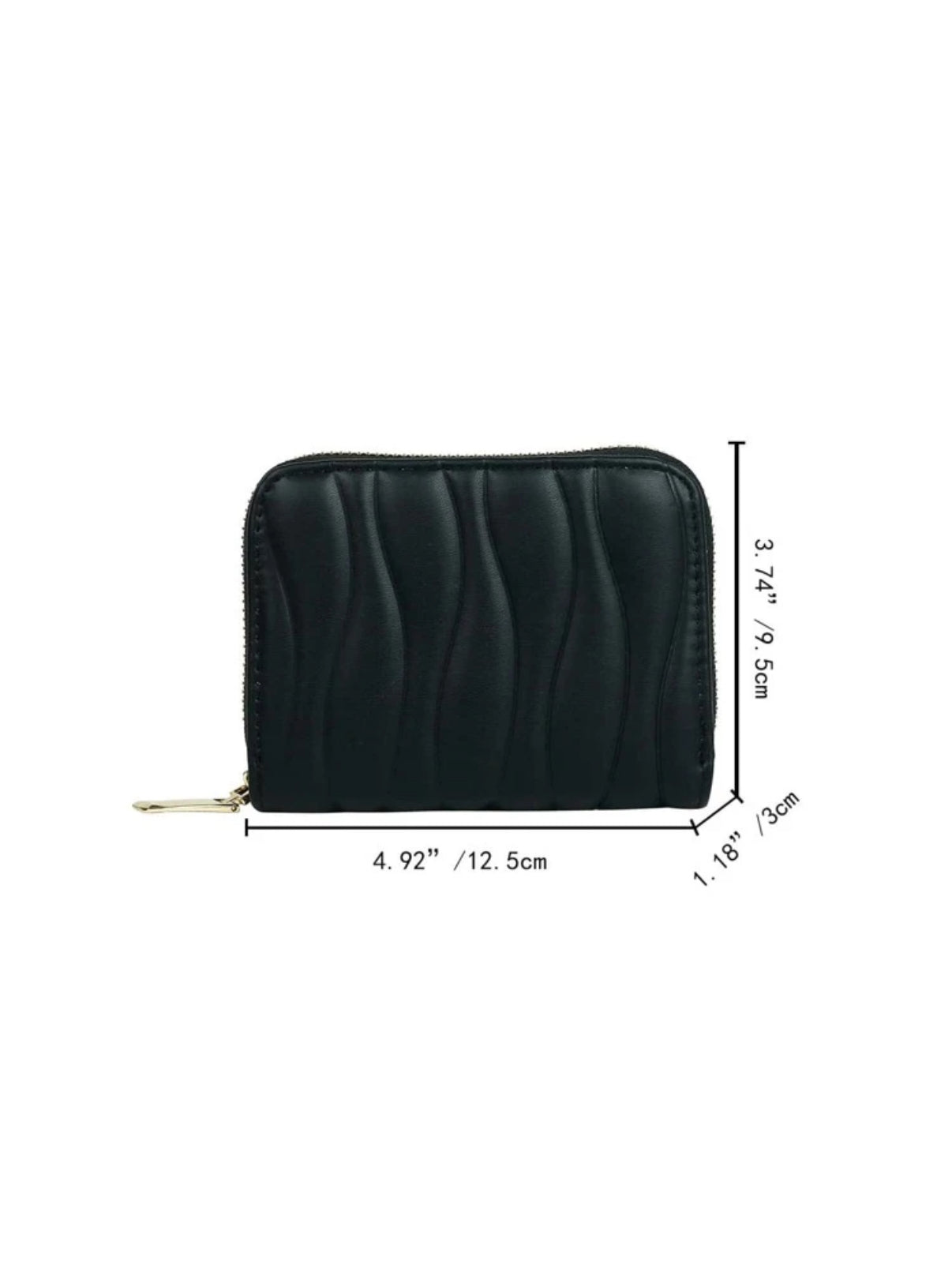 Wave Pattern Wallet/Card Holder