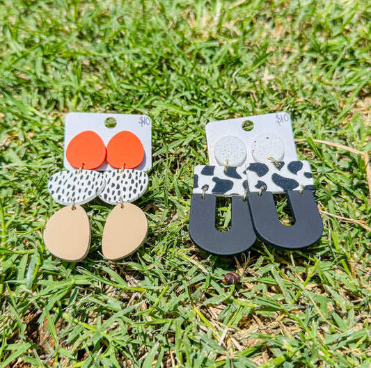 Fall Statement Dangle Earrings