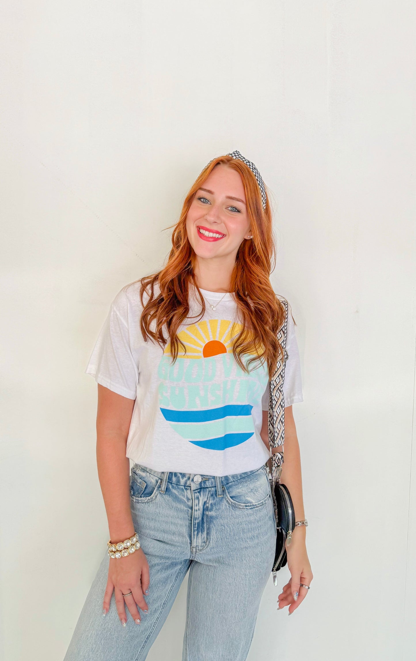 Good Vibes Sunshine Short Sleeve Tee
