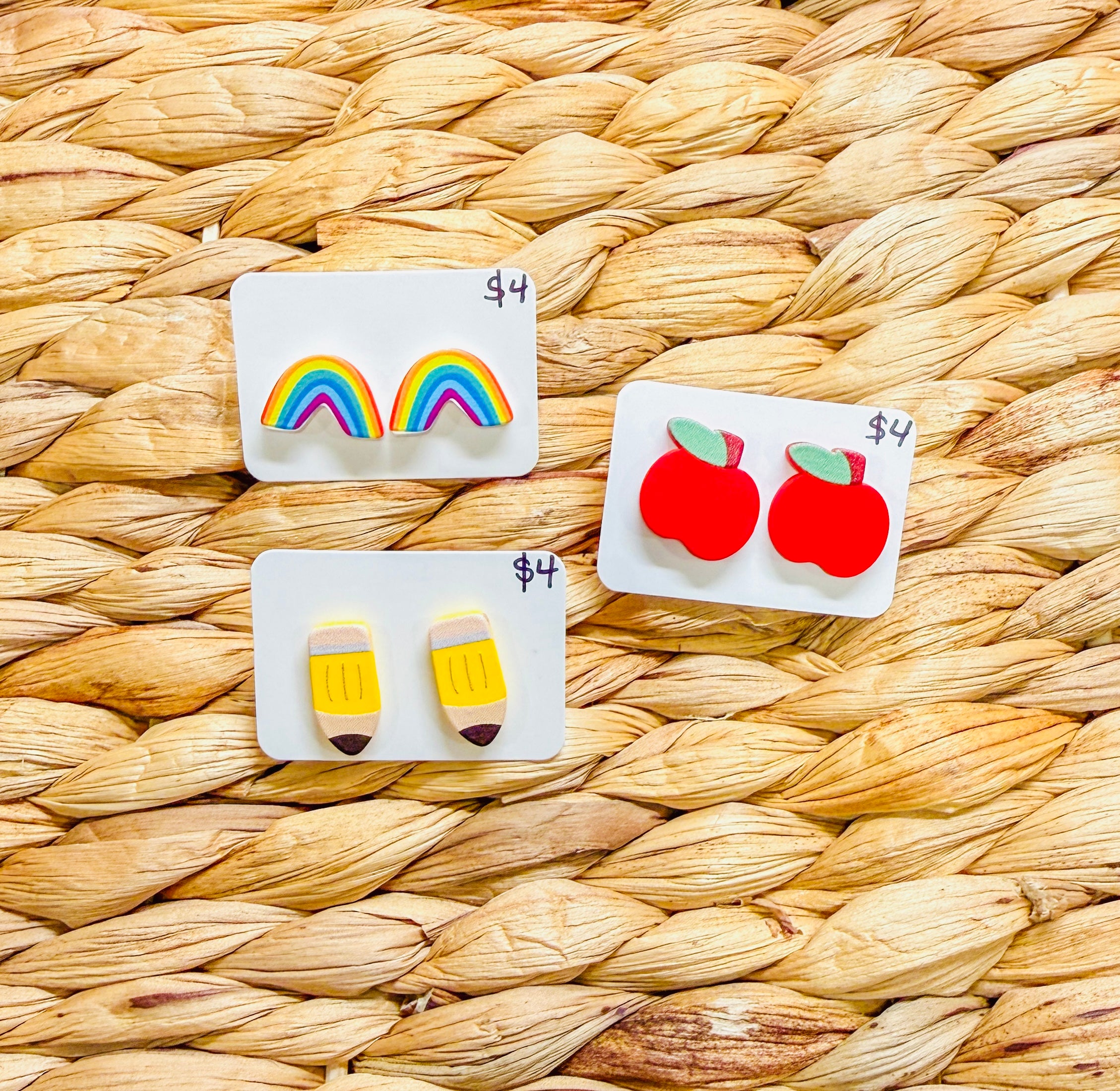 Teacher Appreciation Stud Earrings