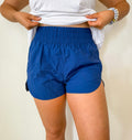 Windbreaker Running Shorts- Navy Blue
