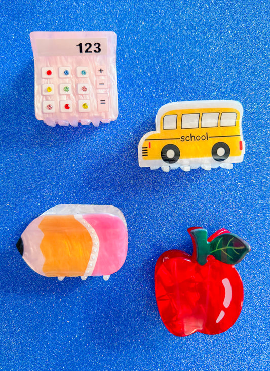 Teacher Claw Clips
