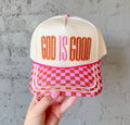 God is Good Canvas Hat