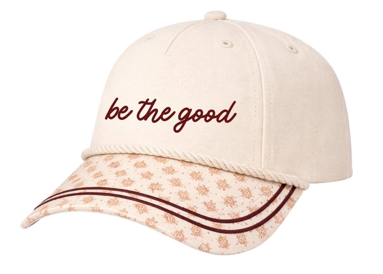 Be The Good Canvas Hat- Neutral