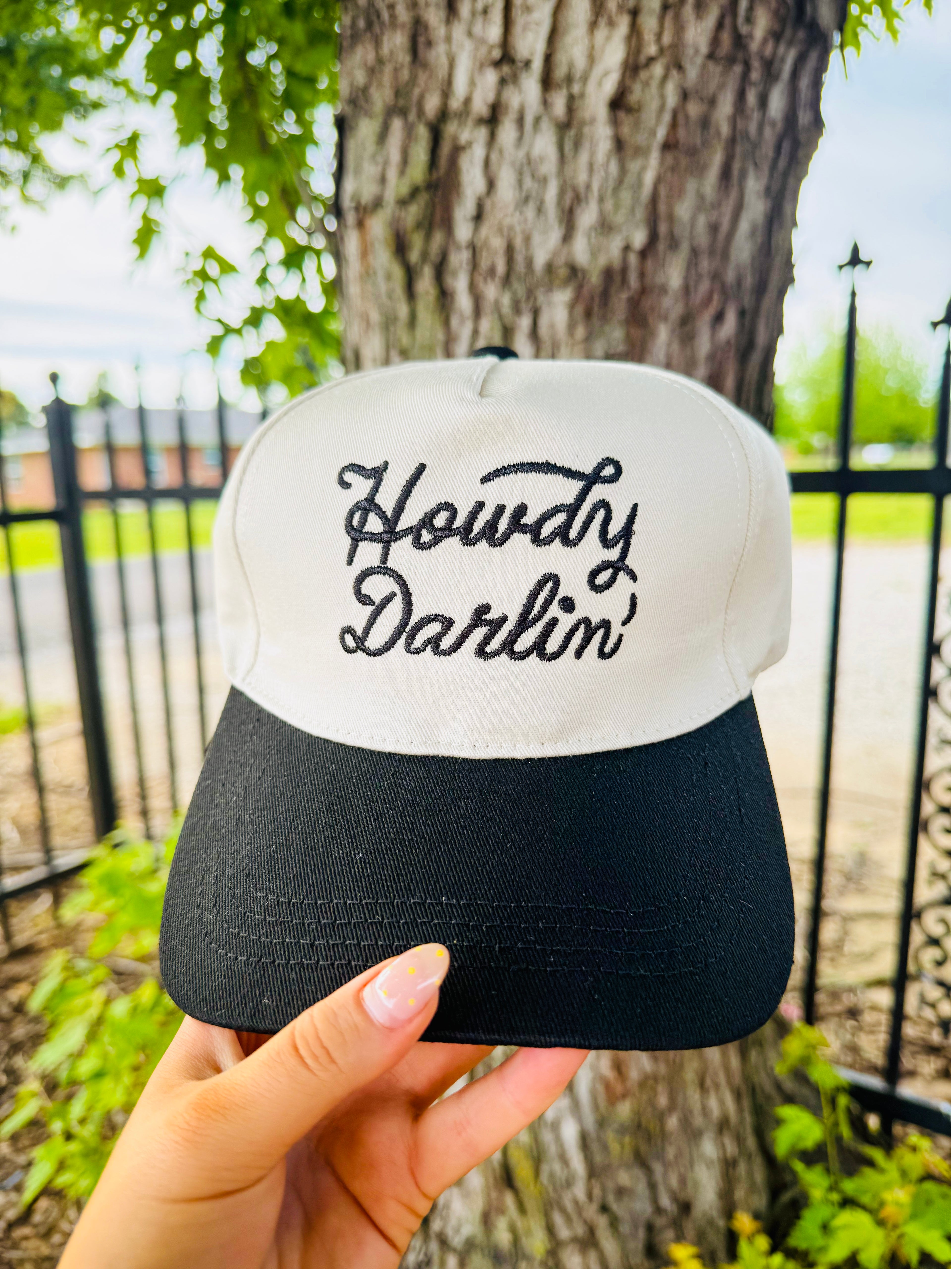Howdy Darlin’ Canvas Hat- 5 Colors