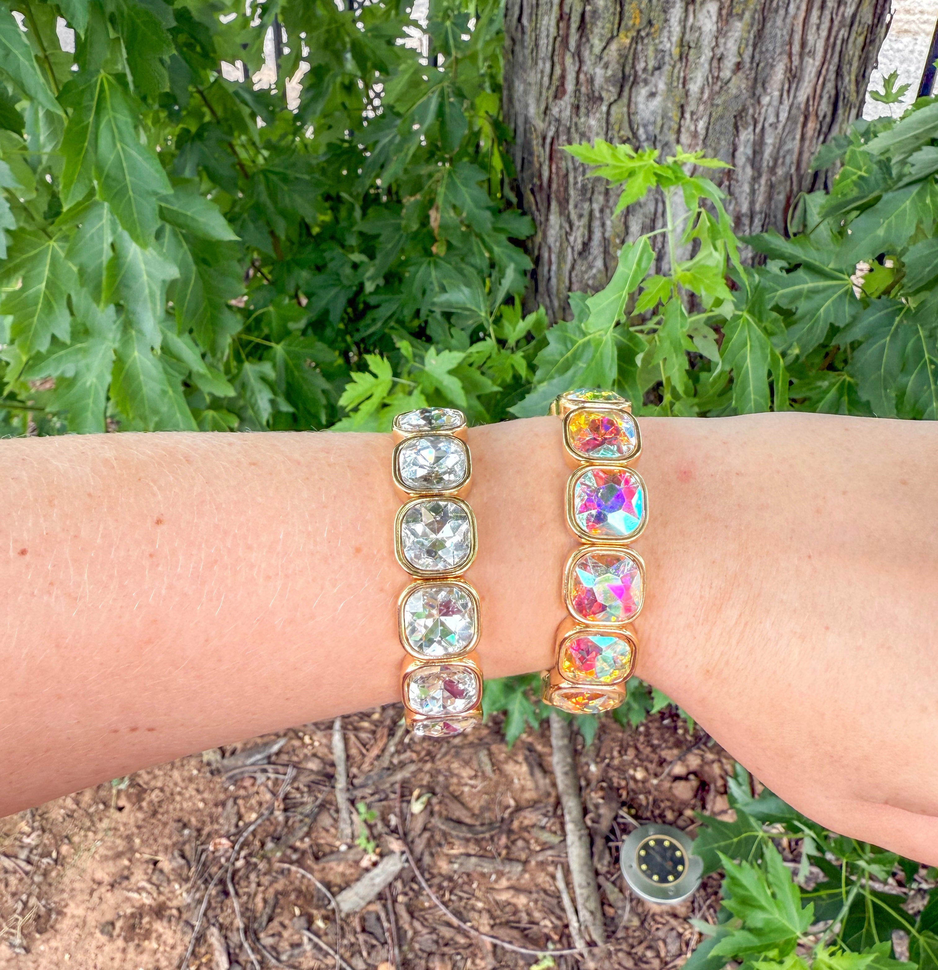 Rhinestone Stretchy Bracelete