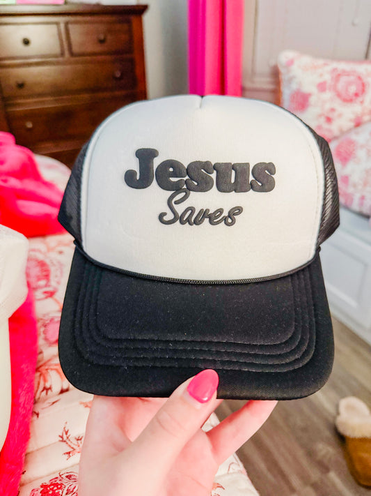 Jesus Saves Trucker Hat