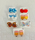 Teacher Glitter Stud Earrings