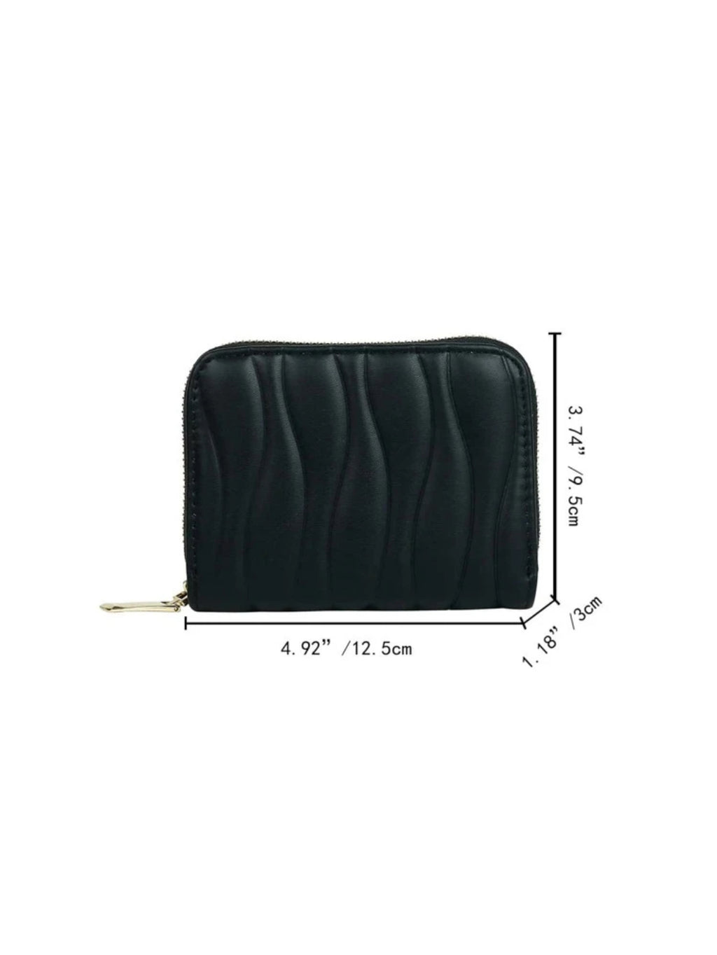Wave Pattern Wallet/Card Holder