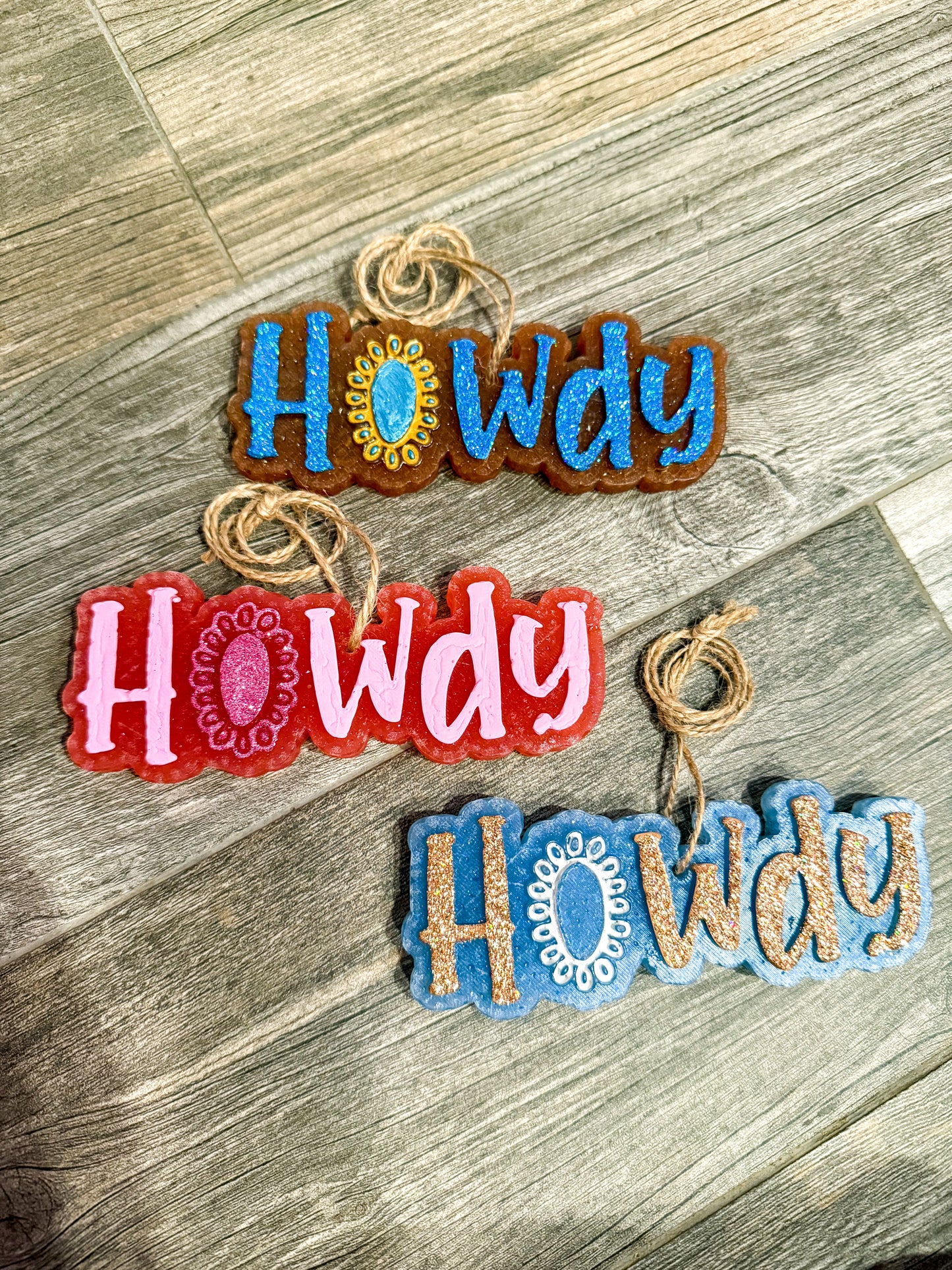 Howdy Car Freshie