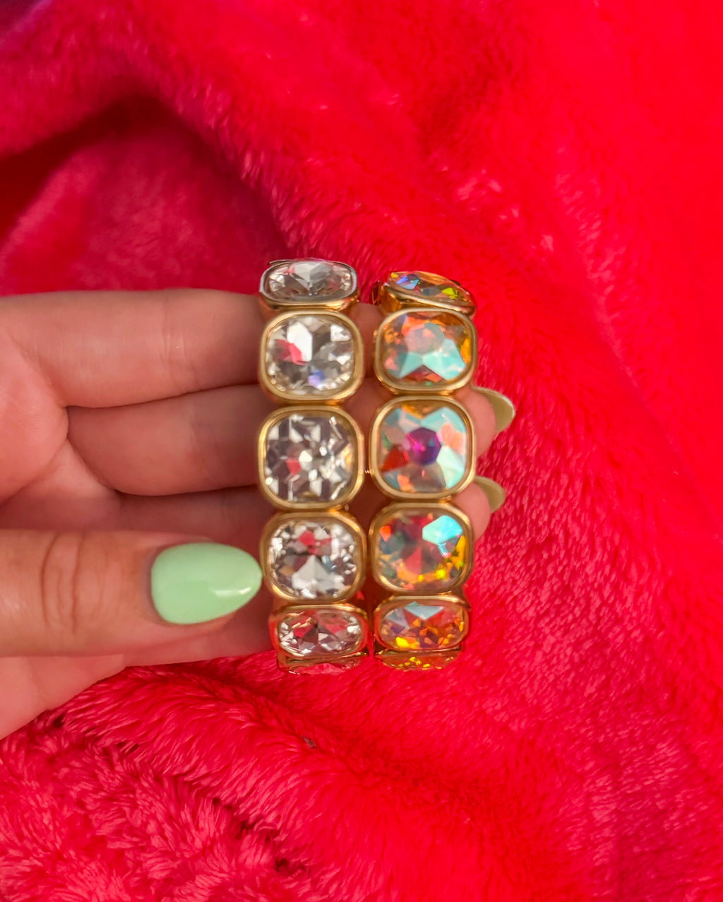 Rhinestone Stretchy Bracelete