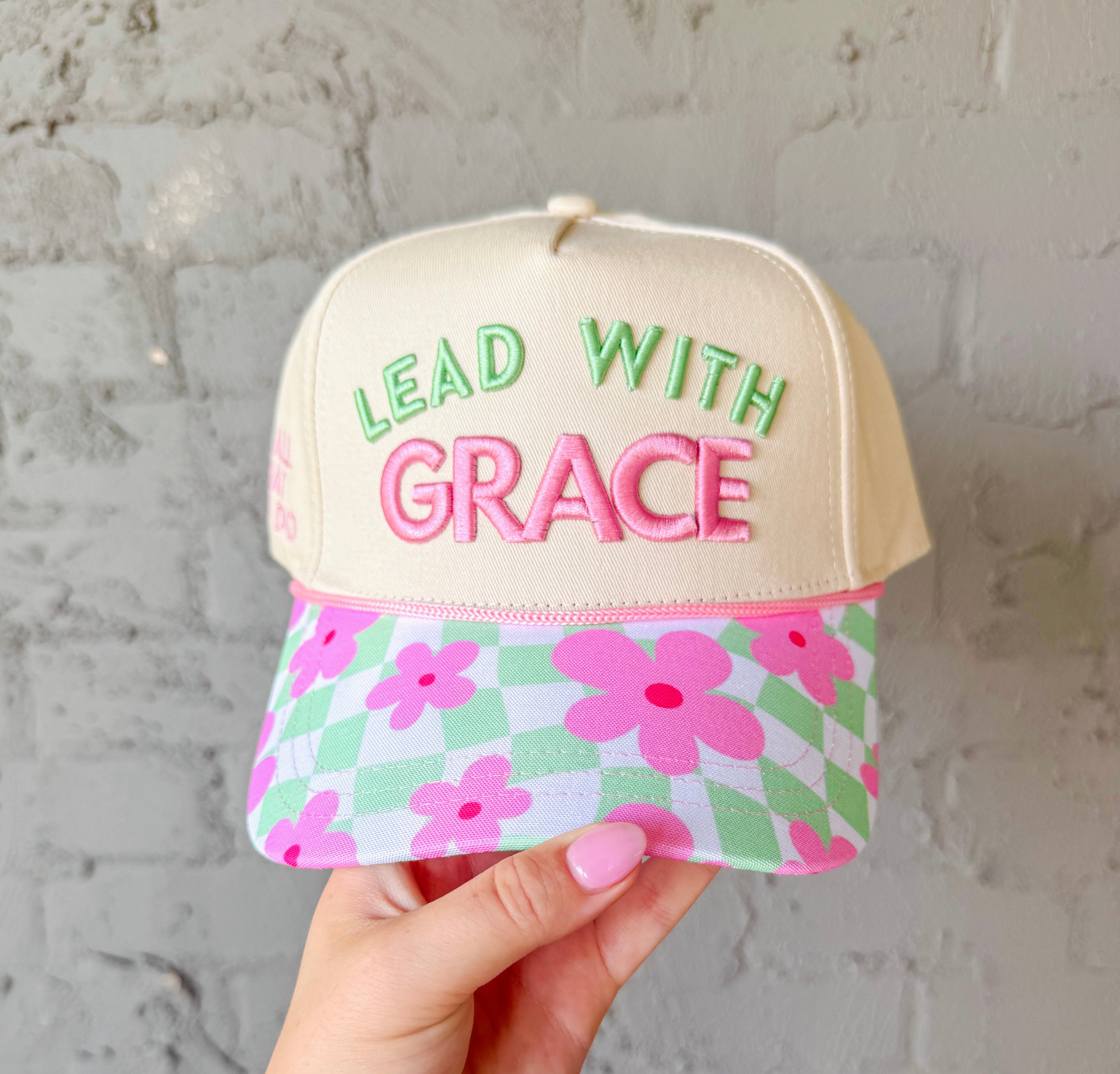 Lead with Grace Canvas Hat
