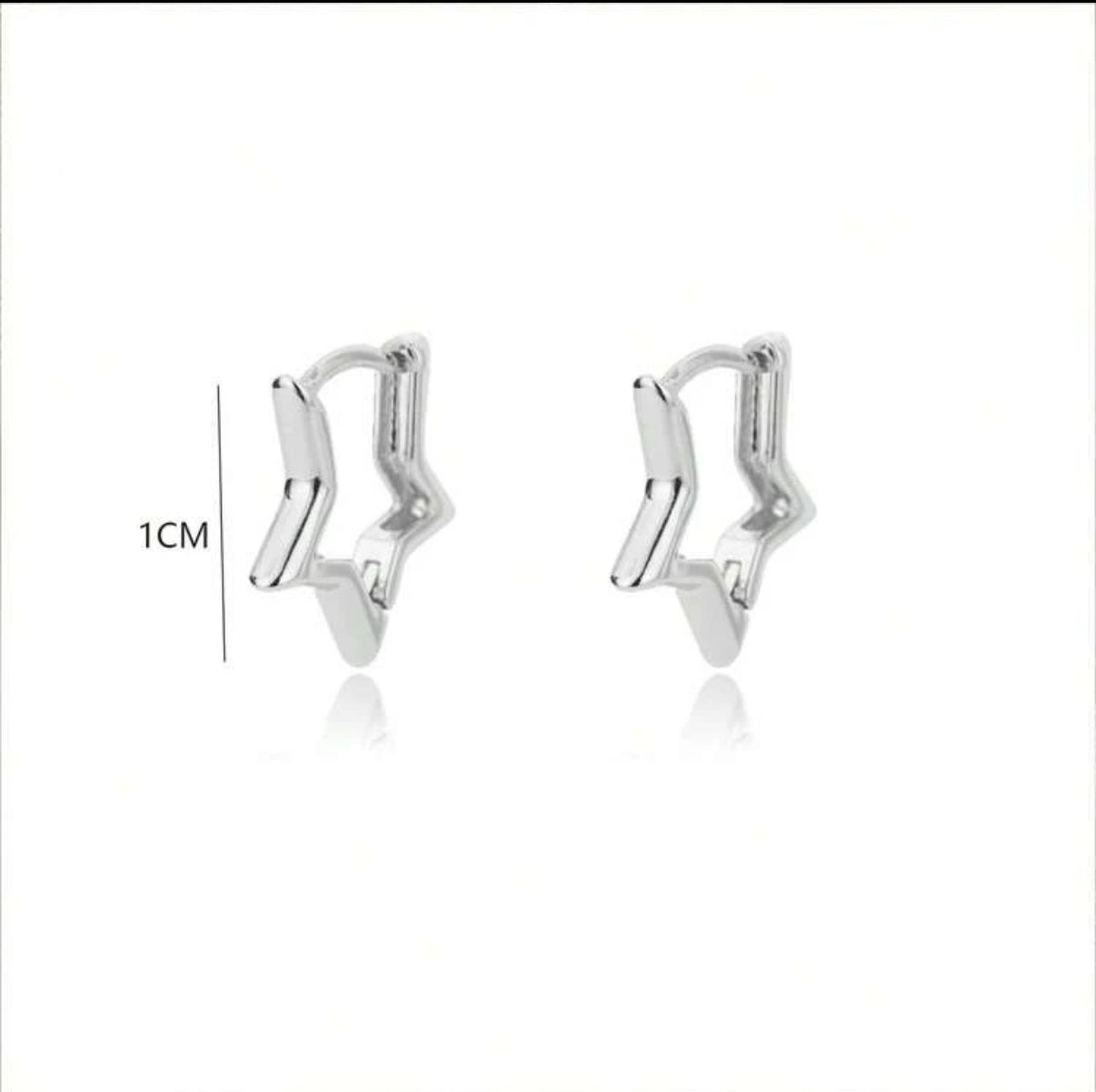 Mini Star Hoop Earrings