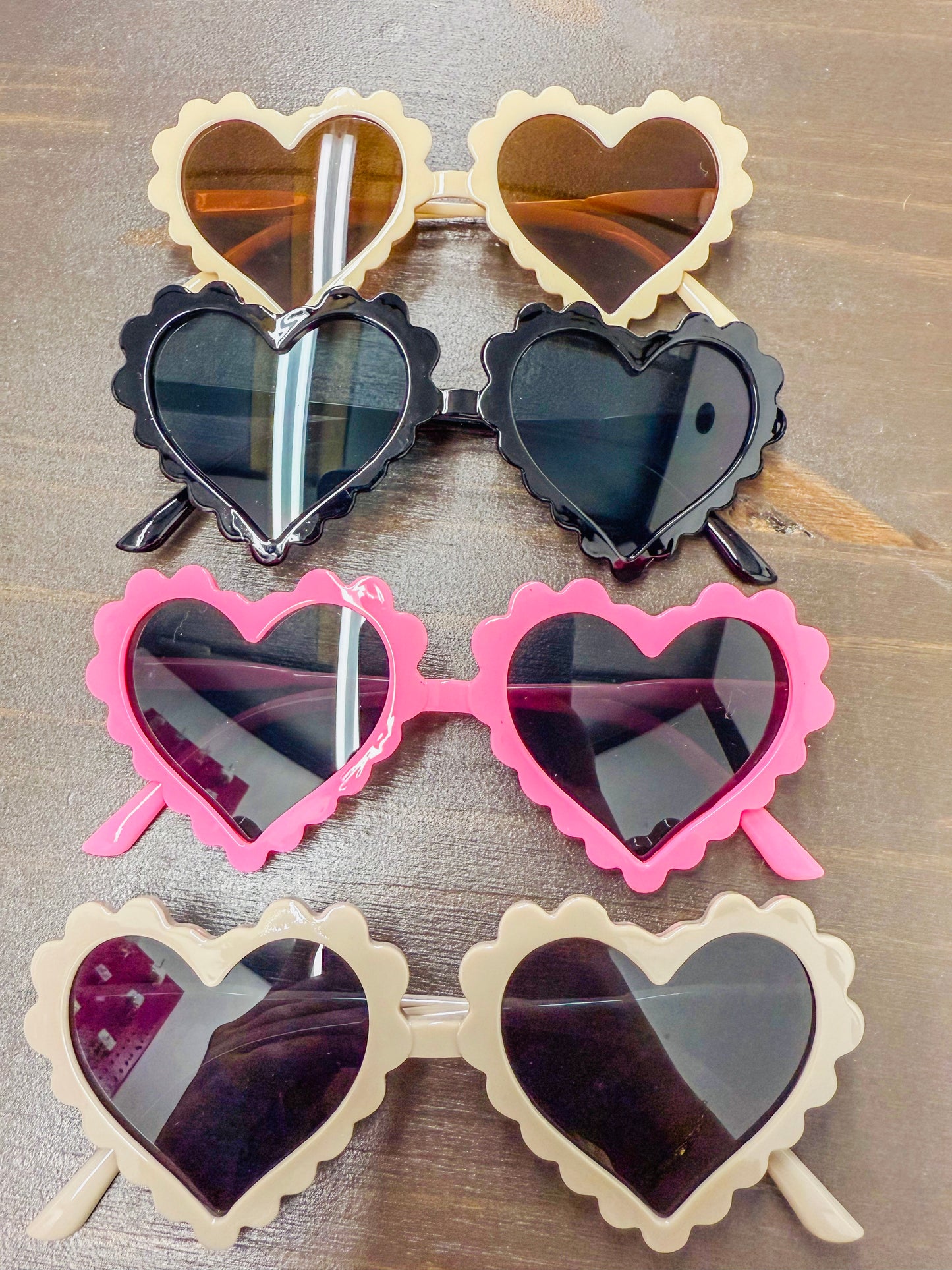 Ruffled Heart Kid Sunnies